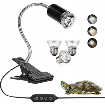 Osvětlení do terária VÝHŘEVNÁ LAMPA PRO ŽELVY 50W, TERARIJNÍ VÝHŘEVNÁ ŽÁROVKA PRO PLAZY