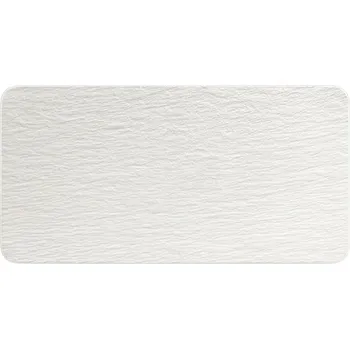 Talíř Villeroy & Boch Rock Servírovací talíř Obdélníkový Porcelán Bílý