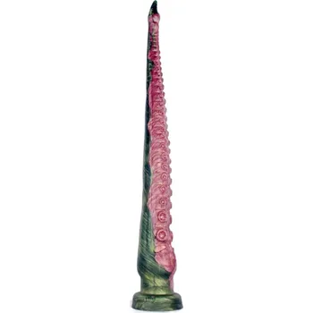 Dildo Sinnovator Dagon Depth Training Tentacle Platinum Silicone Dildo 22.5 Inches, prémiové silikonové dildo s Vac-U-Lock 61,5 x 3,5–6,7 cm