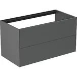 Ideal Standard Umyvadlová skříňka, 100x54x51 cm, 2 zásuvky, matný antracit - T4357Y2