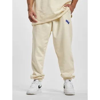 Pánské tepláky BIG béžové DEF krémová 2344994