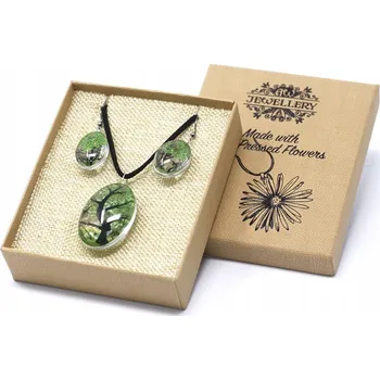 Náhrdelník Šperky s květinami - sada dárek, pozornost