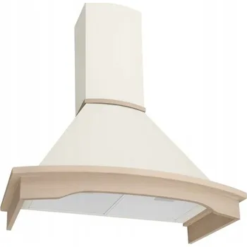 Digestoř Rustikální komínová digestoř Rustic Ecru 60 cm - OVLÁDÁNÍ GESTY