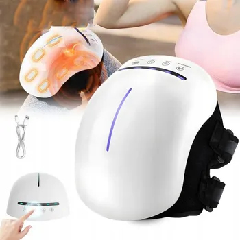 Masážní přístroj MASÁŽNÍ PŘÍSTROJ NA KOLENO BEZDRÁTOVÝ VYHŘÍVANÝ VIBRAČNÍ PROTI BOLESTI KLOUBŮ