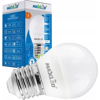 Žárovka LED žárovka Max-Led E27 3W 249lm [TEPLÁ BÍLÁ]
