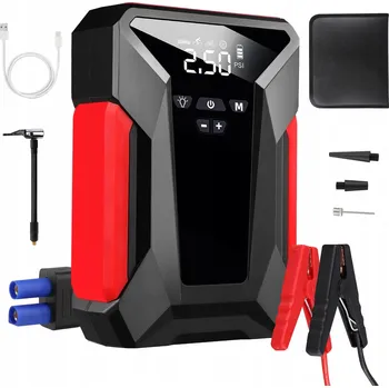 Powerbanka STARTOVACÍ ZAŘÍZENÍ JUMP STARTER POWERBANKA DO AUTA 10000mAh