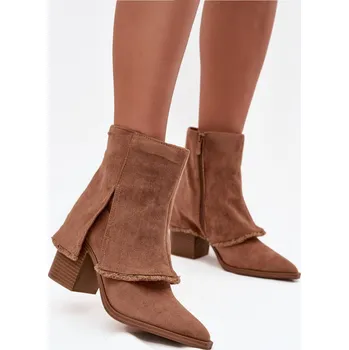 Dámská zimní obuv Boty na podpatku model 219570 Step in style 39