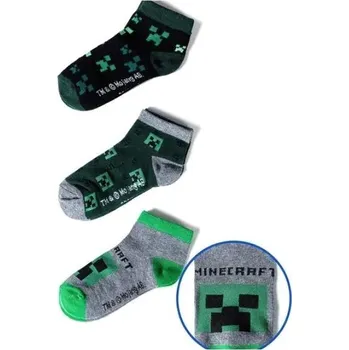 SADA 3 KS PONOŽKY MINECRAFT F UK s23 50348 - 011 Velikost: 23-26