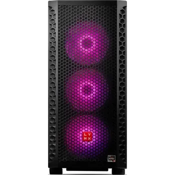 Stolní počítač Herní počítač Lynx Challenger + Norton 360 STANDARD 10 GB + VPN 1 uživatel/1 zařízení na 1 rok R5-7600X, RAM 32GB, SSD 1024 GB ,GeForce RTX™ 4070 SUPER- 12GB, Microsoft Windows 11 Home - černý