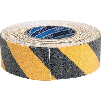 Bezpečnostní úchopová páska DRAPER černá/žlutá 18 m 65440