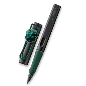 Kancelářské potřeby Lamy safari Harry Potter Slytherin - plnicí pero hrot EF