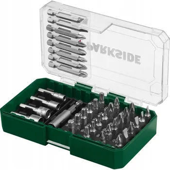 Bit Parkside Sada bitů a nástrčných klíčů 37 ks s magnetickým držákem pro šroubovák