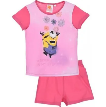 Chlapecké pyžamo PYŽAMO MIMONI d. ep 2177 malinové Velikost: 8