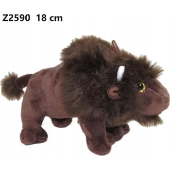 plyšák Plyšová Hračka Zubr Evropský - 26 cm