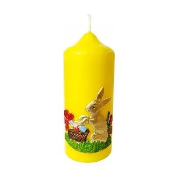 Svíčka Tradiční parafínová svíčka bez vůně Admit