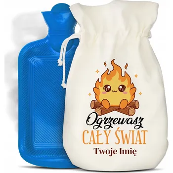 Termofor Gumová Termofor Velká Ohřívací Láhev Modrá – Zahřejte Celý Svět