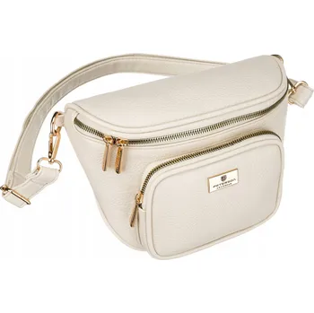 Kabelka Peterson ledvinka přes rameno Dámská ledvinka Peterson 5050 ECRU béžová