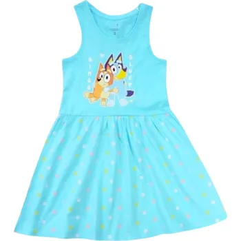 Dívčí šaty ŠATY BLUEY Em 296 tyrkysové Velikost: 92
