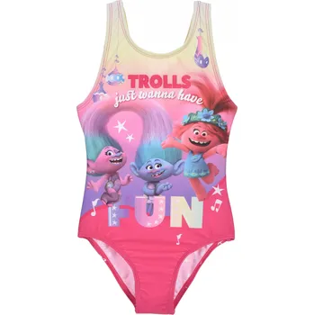 Dívčí plavky PLAVKY TROLLOVÉ ET j. 1914 malinové Velikost: 5