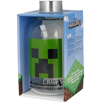 Láhev SKLENĚNÁ LÁHEV NA PITÍ MINECRAFT stor 00444 Velikost: uni