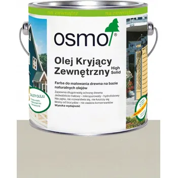 Olej na dřevo Krycí olej OSMO 2,5 l křemenně šedý
