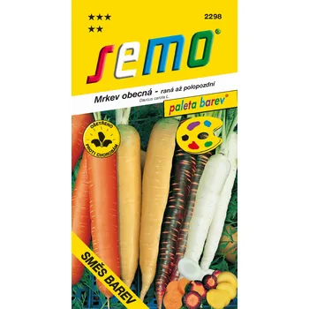 Zahrada Semo Mrkev obecná - směs barev, raná až polopozdní