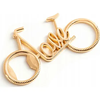 Otvírák RoweLOVY otvírák na láhve kolo s nápisem LOVE dárek GADGET MASTER