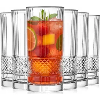 Sklenice Vysoké Sklenice na drinky LUXITO Apollo 340ml, sada 6 Ks ks
