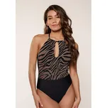 Dámské jednodílné plavky LingaDore 7705SS L černá