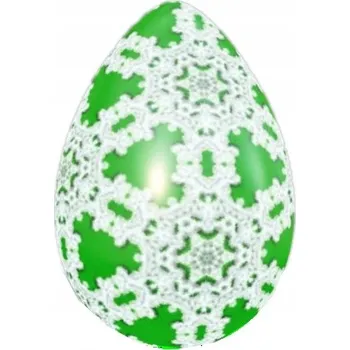 Velikonoční dekorace SMRŠŤOVACÍ FÓLIE NA KRASLICE Velikonoce KRAJKOVÉ