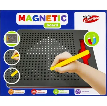 Magnetická kreslící tabulka Magnetická tabule s příslušenstvím MEGA CREATIVE 498878