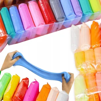 Modelovací hmota Pěnová Plastelína Sada Polymerové Hlíny Pěna x 96 Ks