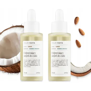 Tělový olej Tělový olej Kokos a Mandle Relaxační Sada 2x50 ml Your KAYA