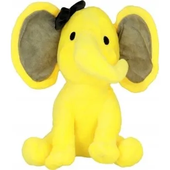 plyšák 1Mcz Plyšový slon s mašlí