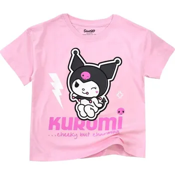 TRIČKO HELLO KITTY KUROMI Em 028 sv. růžové Velikost: 158