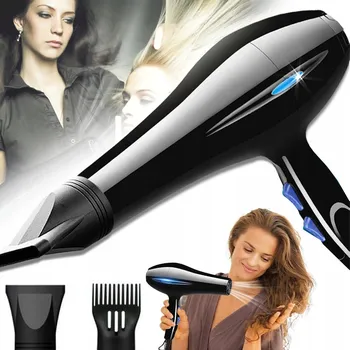 Péče o vlasy FÉN NA VLASY S DIFUZÉREM A IONIZÁTOREM SILNÝ TRYSKA STUDENÝ VZDUCH