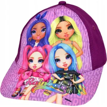 Kšiltovka KŠILTOVKA RAINBOW HIGH Em 035 fialová Velikost: 54