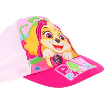 Kšiltovka KŠILTOVKA TLAPKOVÁ PATROLA Dif PAW23 - 0127 růžová Velikost: 53