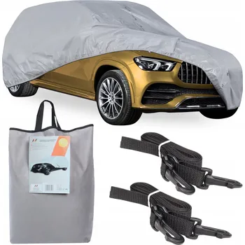 Plachta na motorové vozidlo Plachta Krycí Plachta auto SUV MiniVan XL 505-530 Practic 3W + bezpečnostní pás