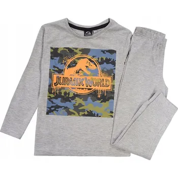 Chlapecké pyžamo CHLAPECKÉ PYŽAMO DINOSAUŘI bavlna dlouhý rukáv JURASSIC WORLD 98/104 ER01B