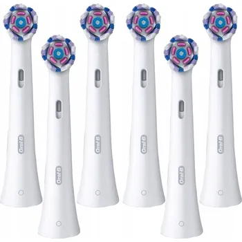 Elektrický zubní kartáček 6x Hlavice k zubnímu kartáčku pro elektrický zubní kartáček Oral-B iO Radiant White