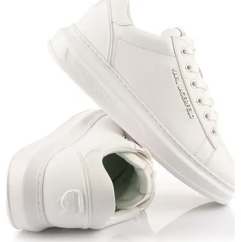 Pánské tenisky TENISKY KARL LAGERFELD KAPRI MENS KARL NFT KOUNTER RLF WHITE LTHR / MONO