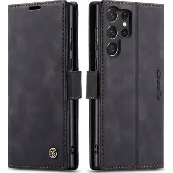 Pouzdro na mobilní telefon Flipové pouzdro Audioimp pro Samsung Galaxy S22 Ultra 5G, černé