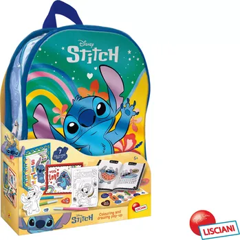 kreativní sada Lisciani Stitch batoh kreslící sada 31cm