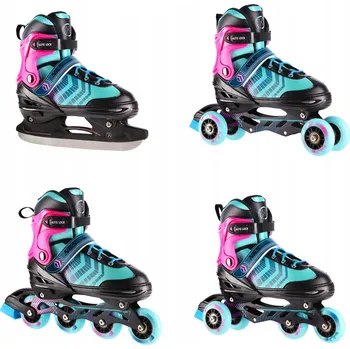 Zimní brusle Hokejové brusle Nils Extreme černé, modré vel. 39-43