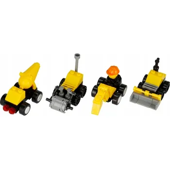 ostatní stavebnice HRAČKY pro DĚTI STAVEBNICE 22 - 24 dílků STAVEBNÍ Vozidla