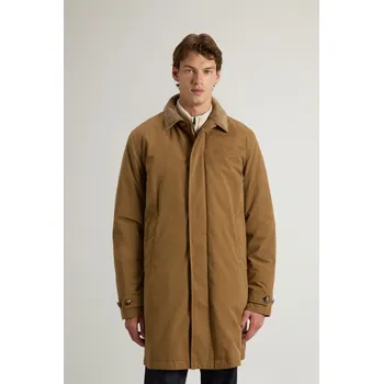 Pánský kabát KABÁT WOOLRICH MOUNTAIN CLOTH 2IN1 LAMAR COAT COFFEE