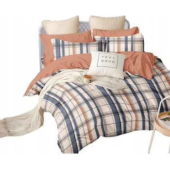 Povlečení SADA POVLEČENÍ 160x200 BAVLNĚNÝ SATÉN, POVLEČENÍ NA POLŠTÁŘE 70x80