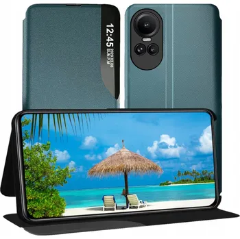 Pouzdro na mobilní telefon Flipové Pouzdro MBM pro Oppo Reno10 zelené