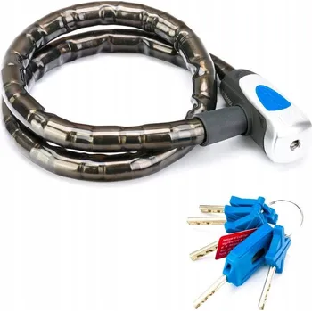 Zámek na kolo Zabezpečení kola lankem XLC Dillinger III